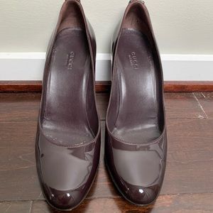 EUC Gucci Purple Pumps Sz 10